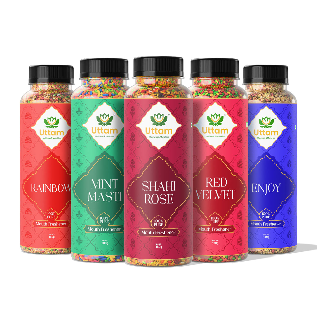 Festival Gift Box | Shahi Rose, Rajwadi, Red Velvet, Mint Masti